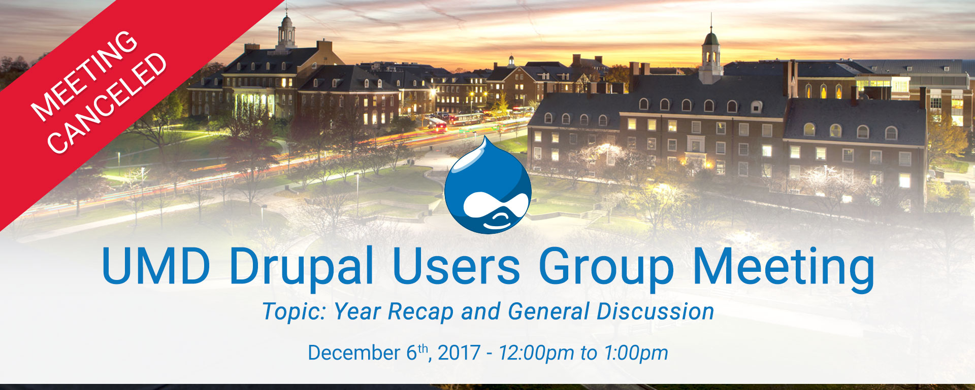 Drupal Users Meeting - End year 2017